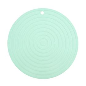 Heat Insulation Mat Kitchen Anti-Scald and Anti-Slip Placemat (Color: Green, type: Placemat)